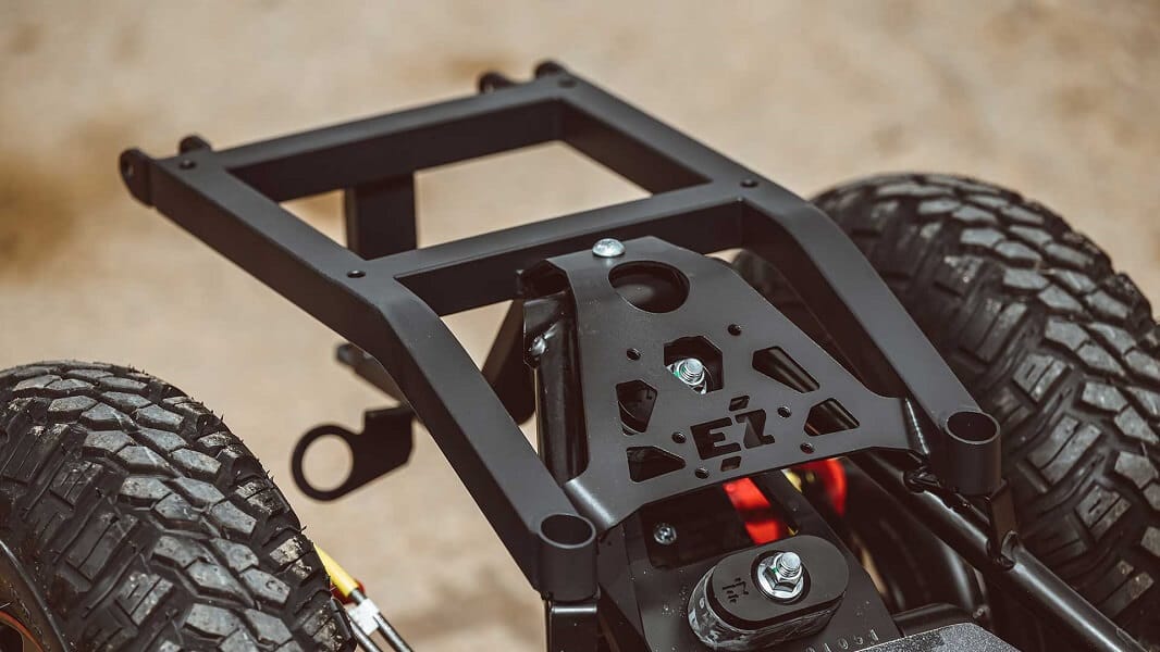 HD Luggage Rack with 3 Separate Clevis Mounts